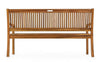 Banca pentru gradina / terasa, din lemn de salcam, Noemi Large Natural, l158xA60xH88 cm (3)