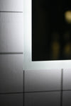 Bathzone BATHZONE, Oglinda Baie Slim 02 cu Iluminare Led si Touch Senzor, IP44, 6500K, 2160LM, Dreptunghiulara l50xH135 cm