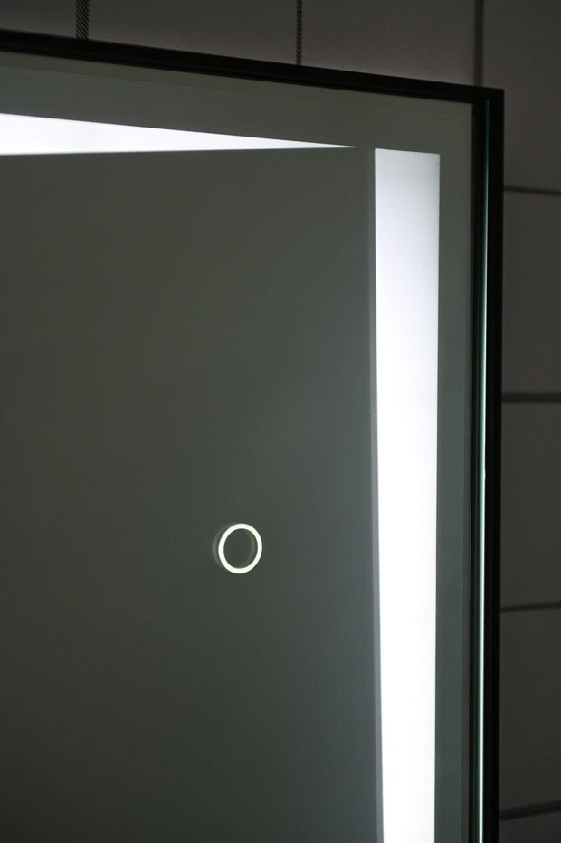 Bathzone BATHZONE, Oglinda Baie Slim 08 cu Iluminare Led si Touch Senzor, IP44, 6500K, 2090LM, Dreptunghiulara l50xH150 cm