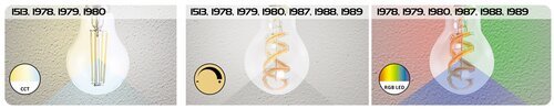 Bec Filament LED 1987 Transparent - SomProduct Romania