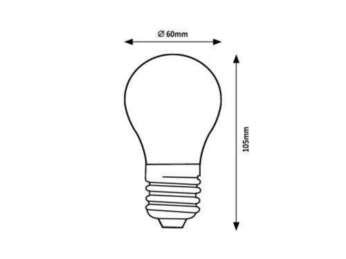 Bec Filament LED 1987 Transparent - SomProduct Romania