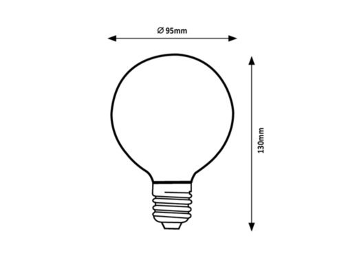 Bec Filament LED 1989 Transparent - SomProduct Romania