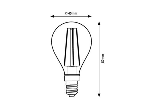Bec Filament LED 2016 Fumuriu - SomProduct Romania