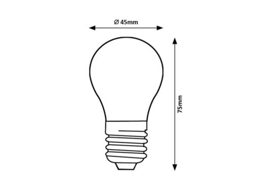 Bec Filament LED 2073 Transparent - SomProduct Romania