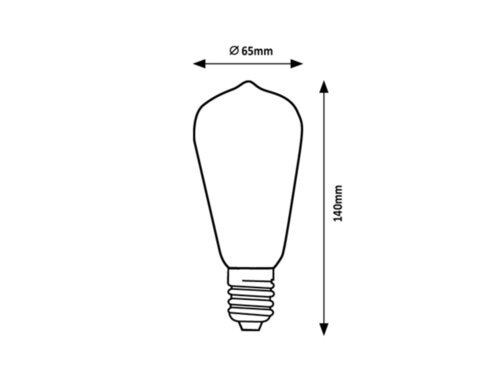 Bec Filament LED 2088 Transparent - SomProduct Romania