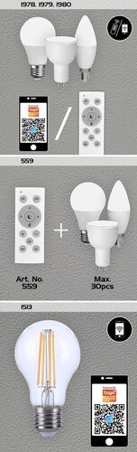Bec SMD LED 1980 Alb - SomProduct Romania