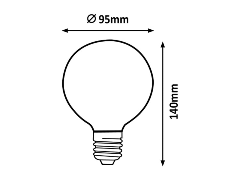 Bec Filament LED 1419 Amber (1)