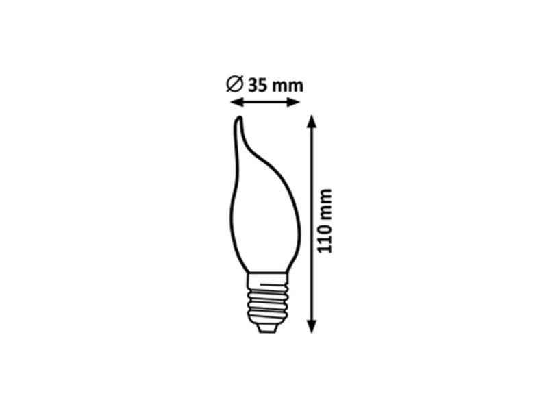 Bec Filament LED 1593 Transparent (1)