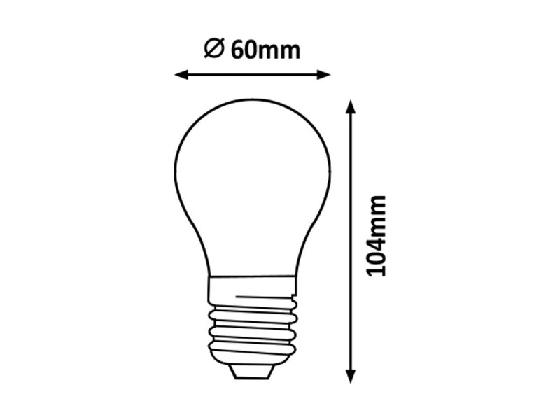 Bec Filament LED 1999 Auriu (1)