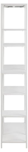 Actona Biblioteca din metal, Newcastle Alb, l79,5xA30xH165 cm