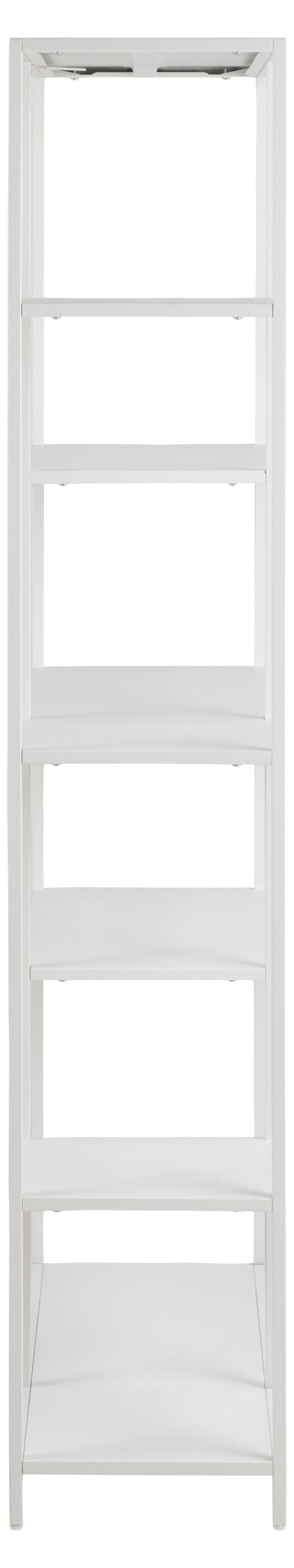 Actona Biblioteca din metal, Newcastle Alb, l79,5xA30xH165 cm