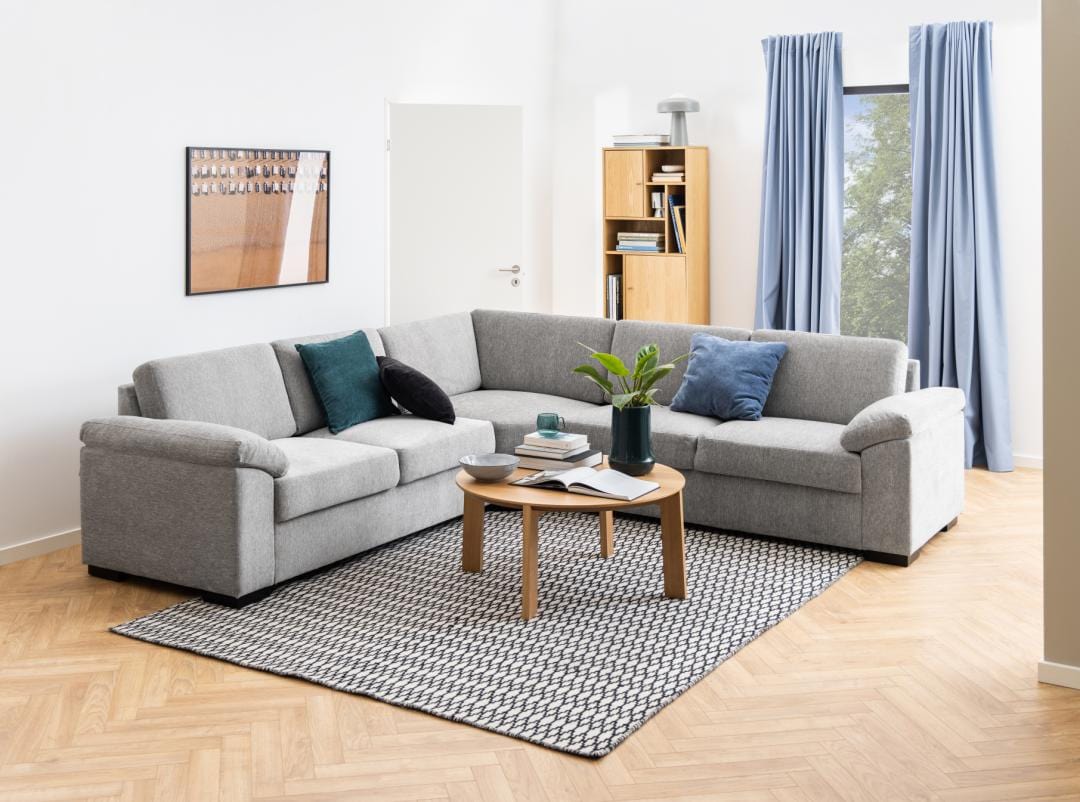 Actona Biblioteca din pal, cu 3 usi, Rangoon Natural, l60,5xA30xH180 cm