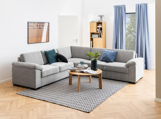 Actona Biblioteca din pal, cu 3 usi, Rangoon Natural, l60,5xA30xH180 cm