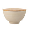 Bloomingville Bol cu capac din ceramica, Lee Natural, 3100 ml