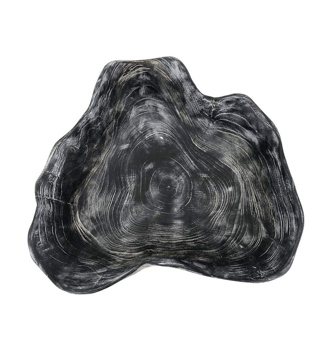 Bol decorativ din lemn Erosi Negru, L28xl26xH16 cm (3)