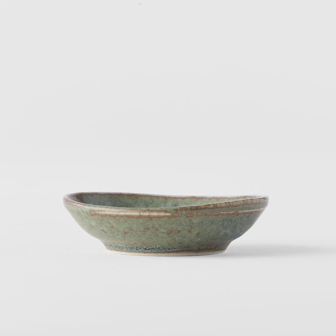 MIJ Europe Bol din ceramica, 20 ml, Ø8xH2,2 cm, Fade Verde