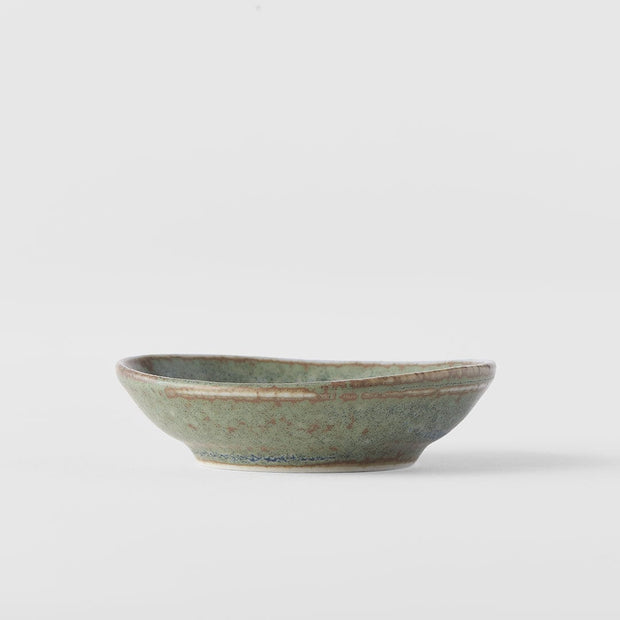 MIJ Europe Bol din ceramica, 20 ml, Ø8xH2,2 cm, Fade Verde