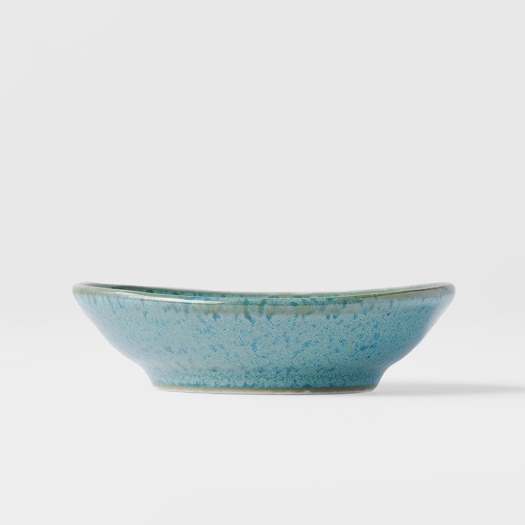 MIJ Europe Bol din ceramica, 20 ml, Ø8xH2 cm, Peacock Turcoaz