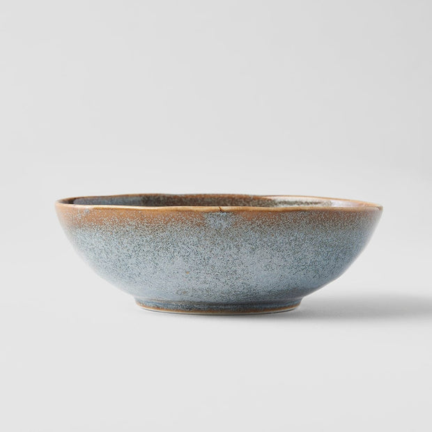 MIJ Europe Bol din ceramica, 200 ml, L14xl12,5 cm, Steel Grey Gri