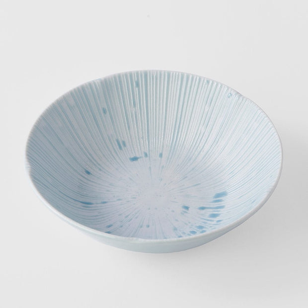 Bol din ceramica, 200 ml, Ø14xH4,2 cm, Ice Albastru (3)