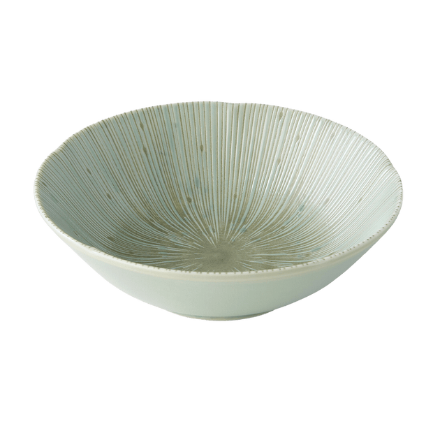 MIJ Europe Bol din ceramica, 200 ml, Ø14xH4,2 cm, Ice Verde