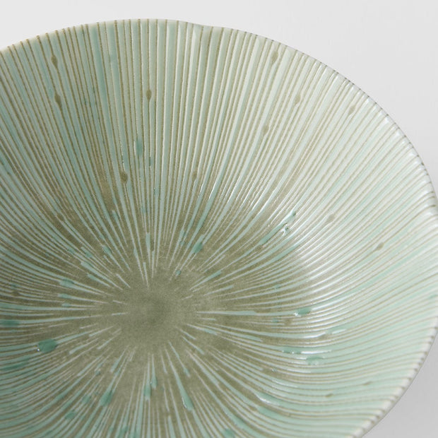 MIJ Europe Bol din ceramica, 200 ml, Ø14xH4,2 cm, Ice Verde