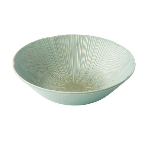 MIJ Europe Bol din ceramica, 350 ml, Ø17xH5,2 cm, Ice Verde