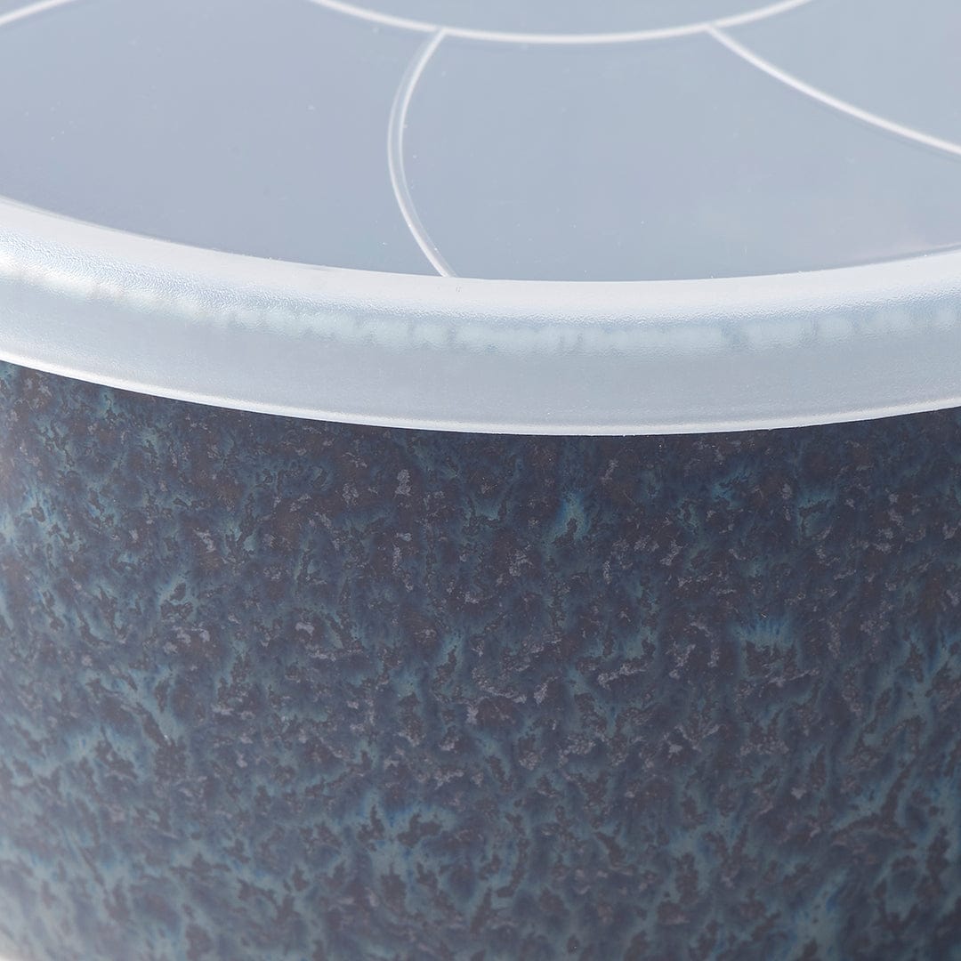 MIJ Europe Bol din ceramica, 380 ml, Ø13xH6 cm, Fade Negru