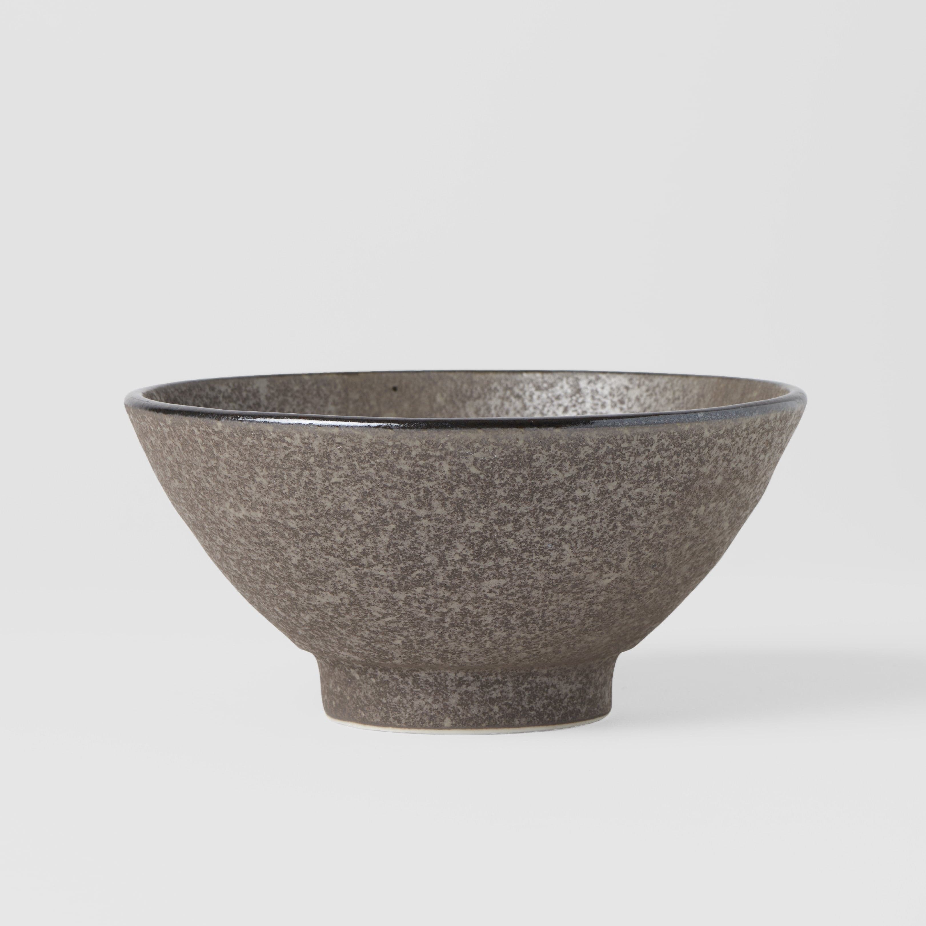 MIJ Europe Bol din ceramica, 450 ml, Ø15xH7,5 cm, Earth Maro