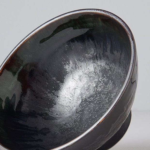 MIJ Europe Bol din ceramica, 450 ml, Ø15xH7 cm, Matt Negru