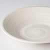 MIJ Europe Bol din ceramica, 450 ml, Ø22,5xH4,5 cm, Sand Alb