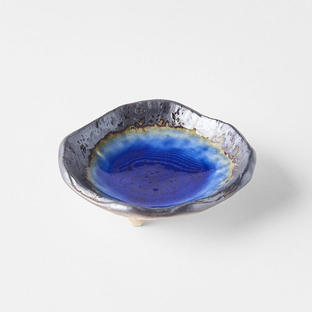 MIJ Europe Bol din ceramica, 50 ml, Ø9xH3 cm, Cobalt Albastru