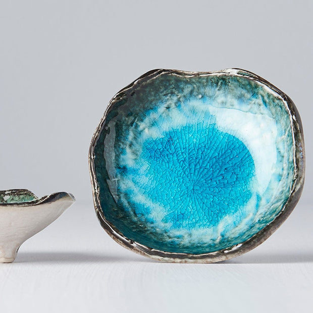 MIJ Europe Bol din ceramica, 50 ml, Ø9xH3 cm, Sky Albastru