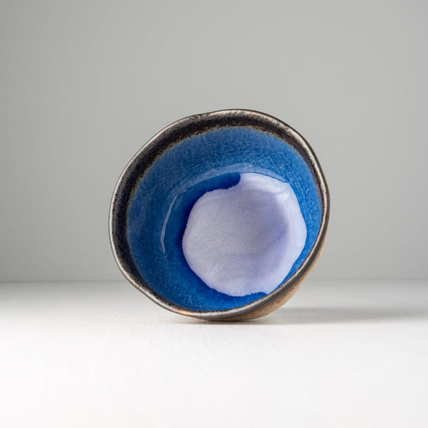 MIJ Europe Bol din ceramica, 550 ml, Ø15xH7 cm, Cobalt Albastru