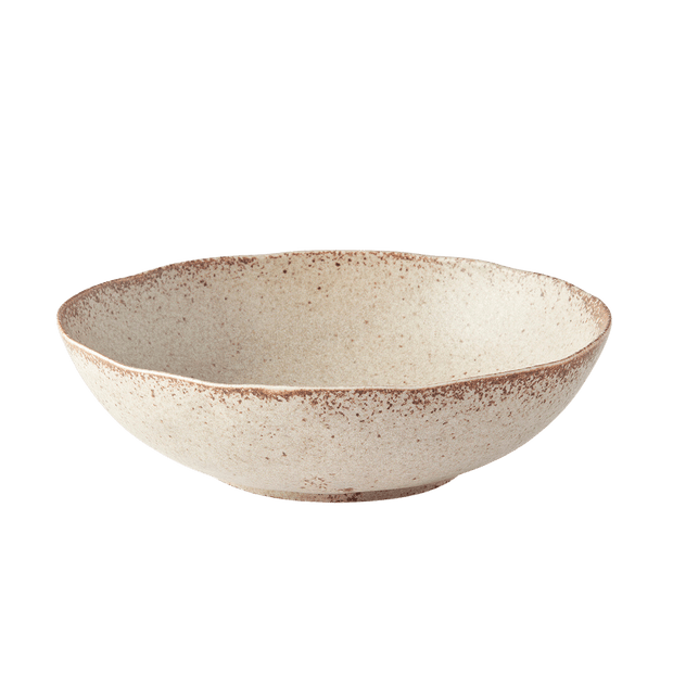 MIJ Europe Bol din ceramica, 600 ml, L19xl17,5 cm, Fade Bej