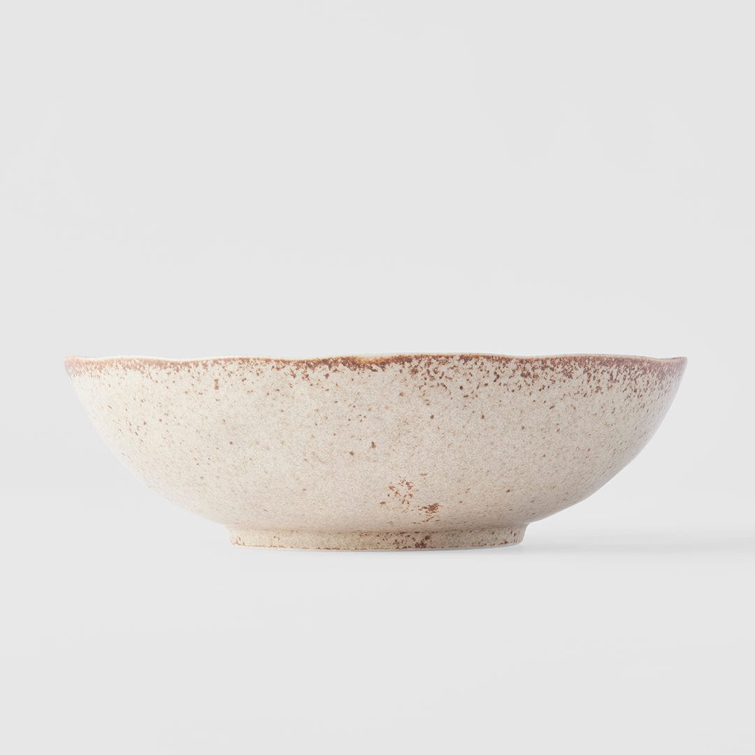 MIJ Europe Bol din ceramica, 600 ml, L19xl17,5 cm, Fade Bej
