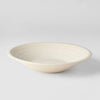 MIJ Europe Bol din ceramica, 600 ml, Ø25,5xH4,7 cm, Sand Alb