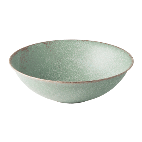 MIJ Europe Bol din ceramica, 700 ml, Ø21,5xH7 cm, Fade Verde