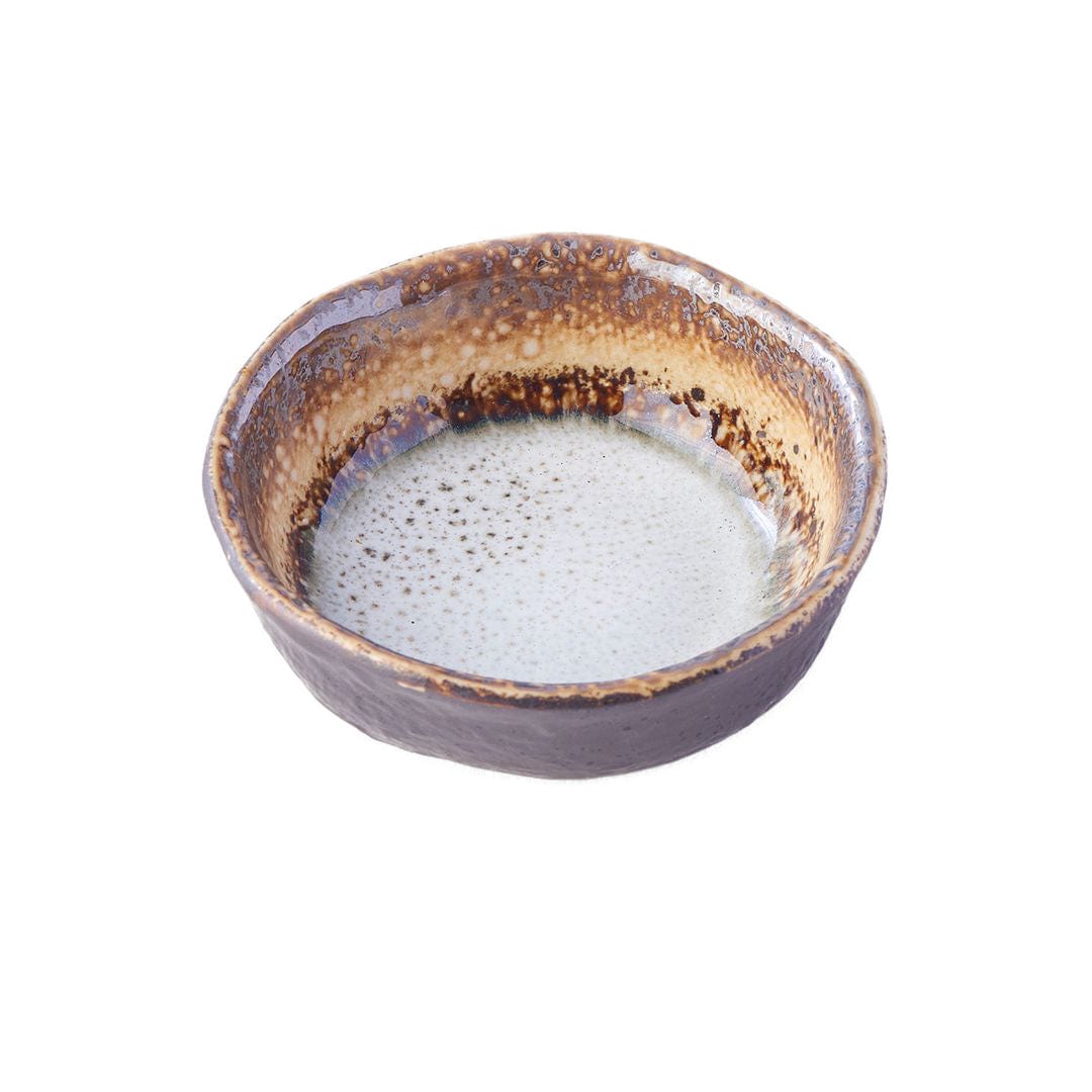 MIJ Europe Bol din ceramica, 80 ml, Ø8xH3 cm, Akane Gri