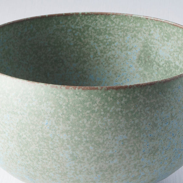 MIJ Europe Bol din ceramica, 800 ml, Ø15,5xH9,5 cm, Fade Verde