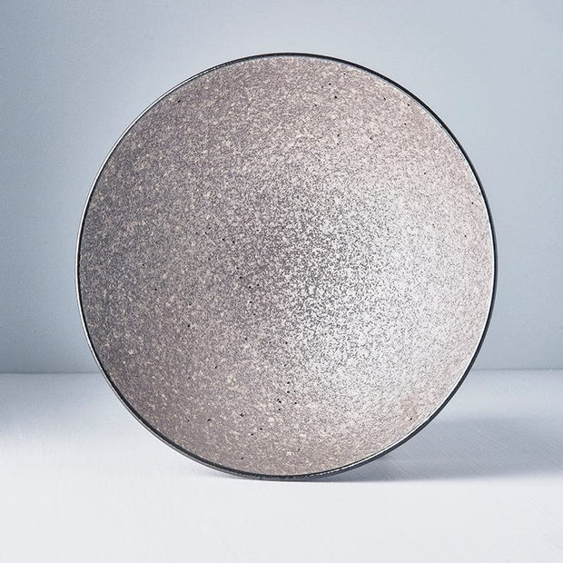 MIJ Europe Bol din ceramica, 900 ml, Ø24,5xH8 cm, Earth Ramen Maro