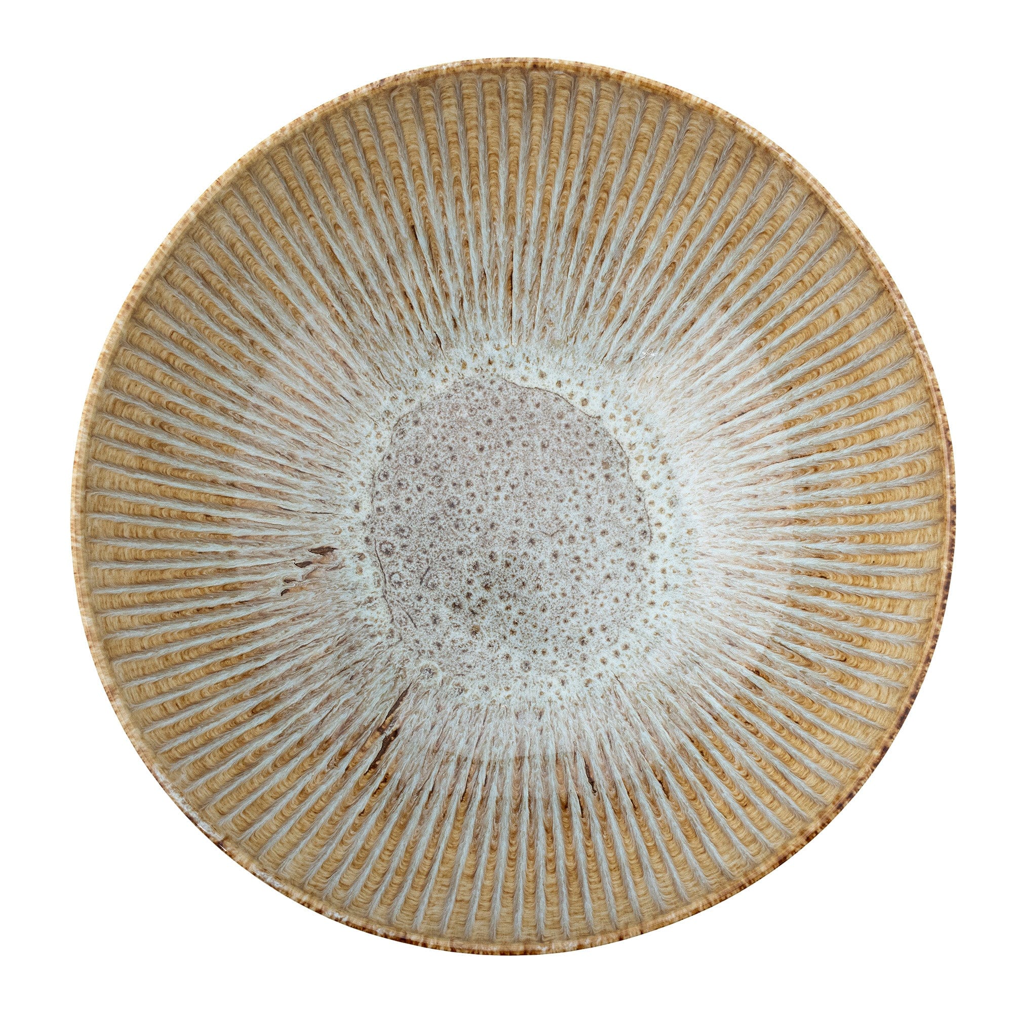 Bloomingville Bol din ceramica, Fleur Natural, 3000 ml