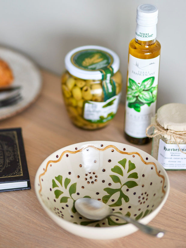 Bloomingville Bol din ceramica, Heikki Natural, 860 ml