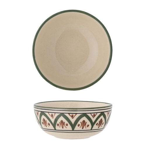 Bloomingville Bol din ceramica, Karlie Verde, 50 ml