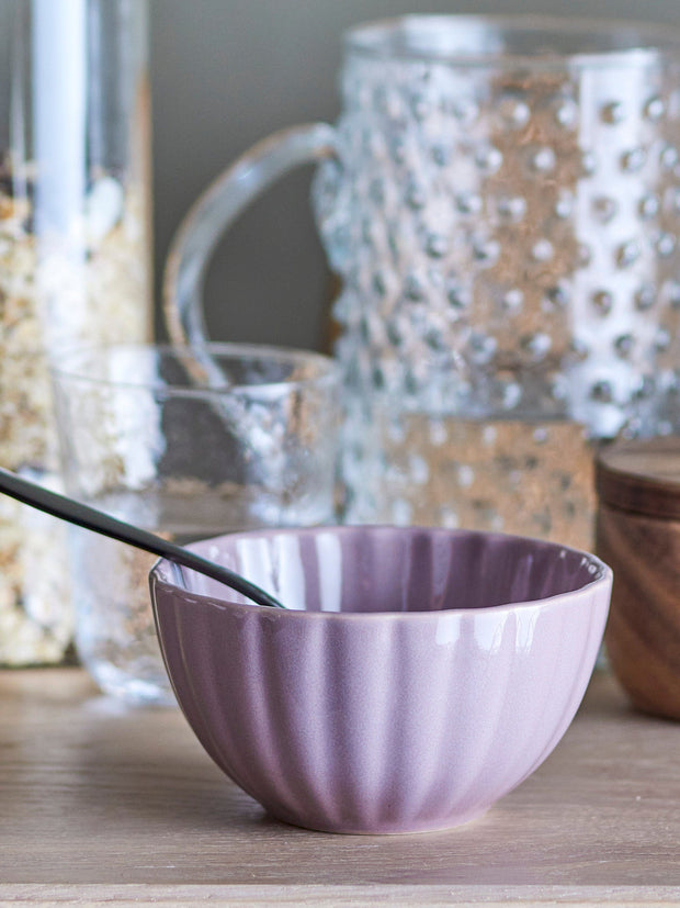 Bloomingville Bol din ceramica, Latina Roz, 400 ml