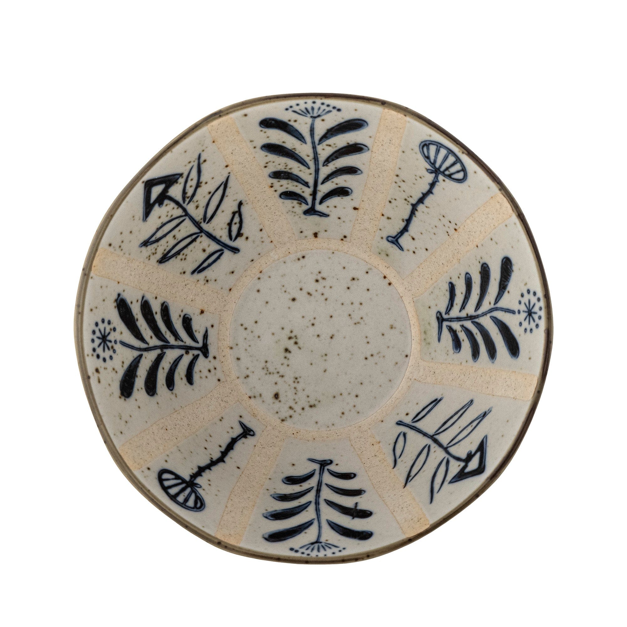 Bloomingville Bol din ceramica, Leonie Albastru, 500 ml