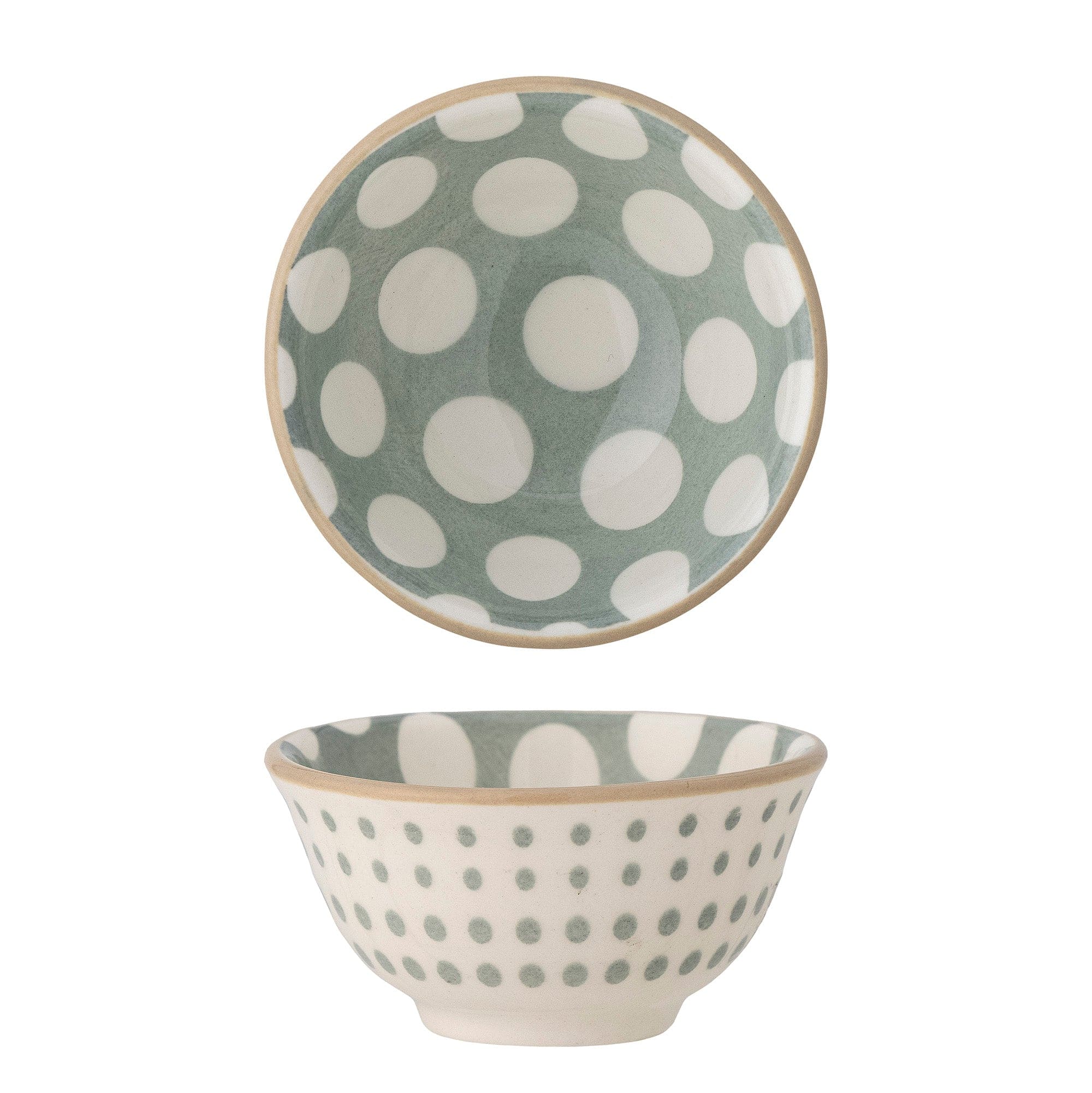 Bloomingville Bol din ceramica, Maple Albastru, 35 ml