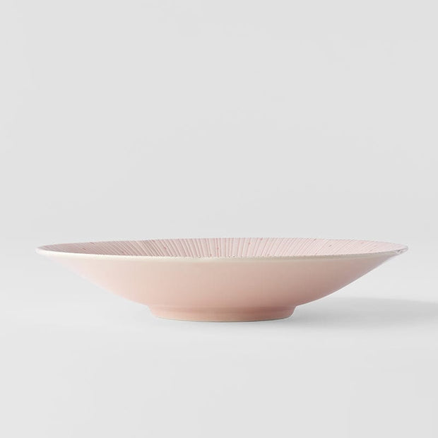 Bol din ceramica, Ø24,5xH4,5 cm, Ice Roz (3)