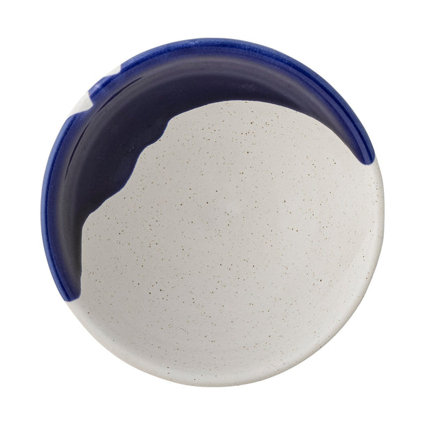 Bloomingville Bol din ceramica, Okayama Albastru, 400 ml