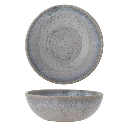 Bloomingville Bol din ceramica, Paula II Albastru, 525 ml